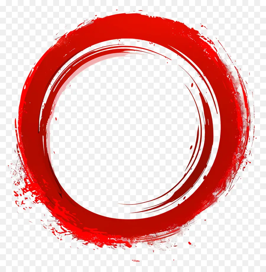 красный круг，Абстрактное искусство PNG