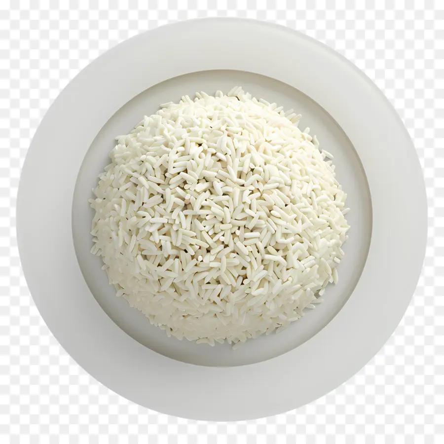 плита риса，белый рис PNG