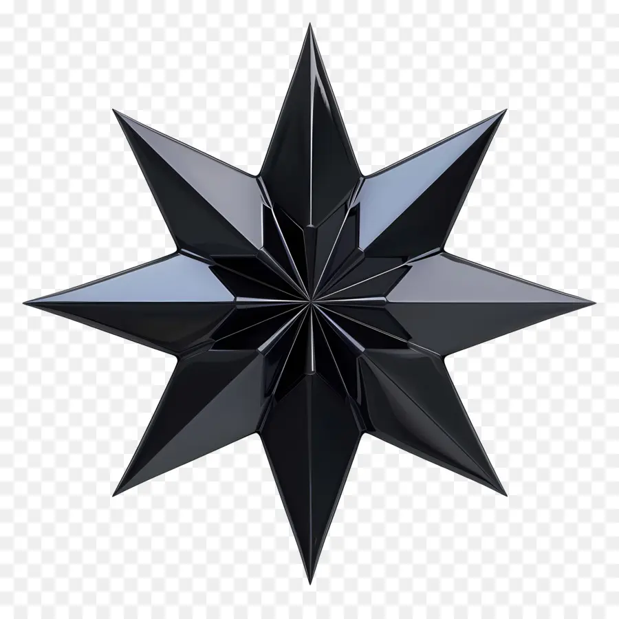 черная звезда，Геометрия PNG