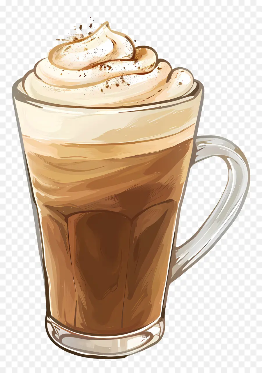 капучино кофе，Горячий шоколад PNG