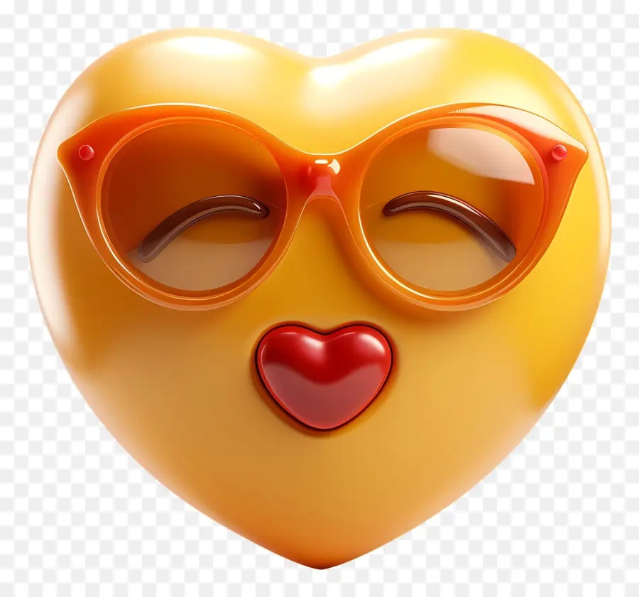 сердце Emoji，Смайлики PNG