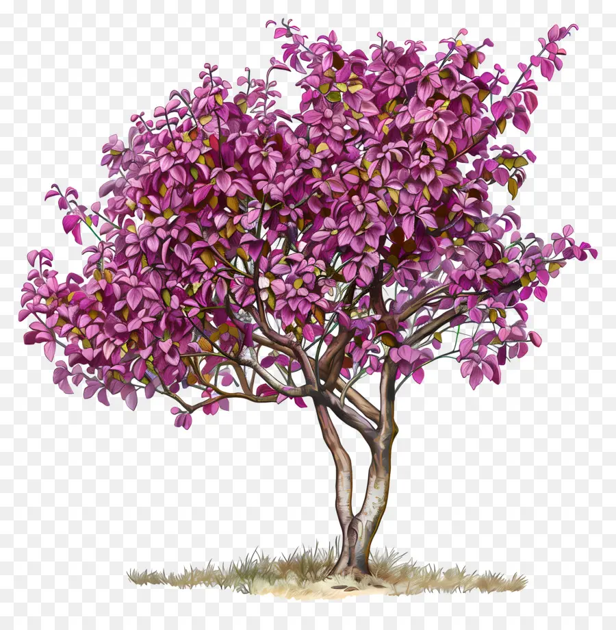 Дерево Джуды Осень，розовое дерево PNG