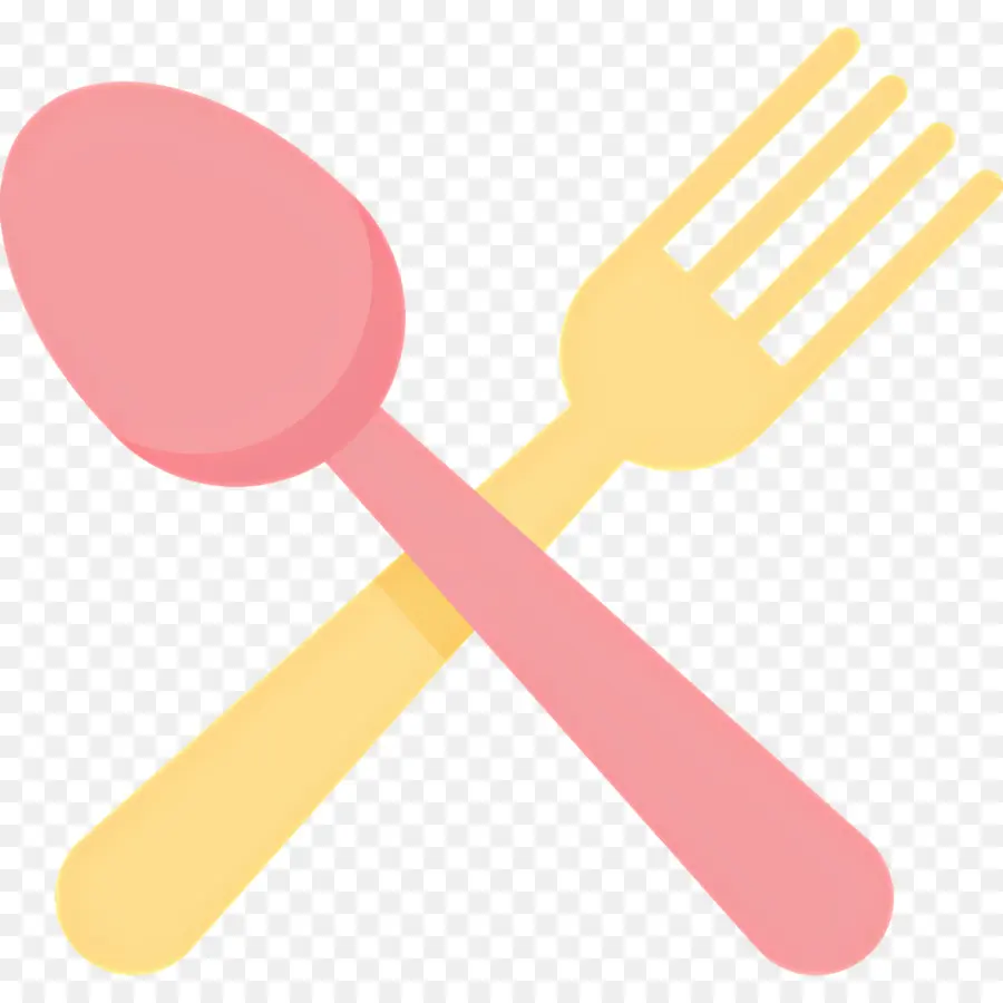 логотип пищевыми продуктами，Вилка PNG