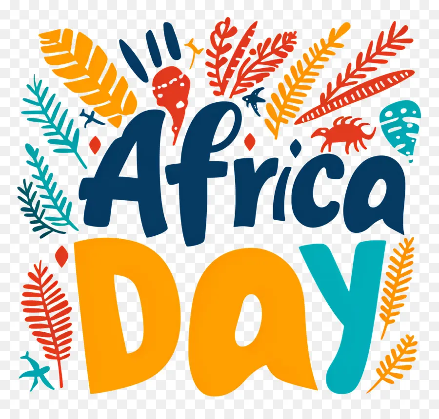 день Африки，текст дизайн PNG