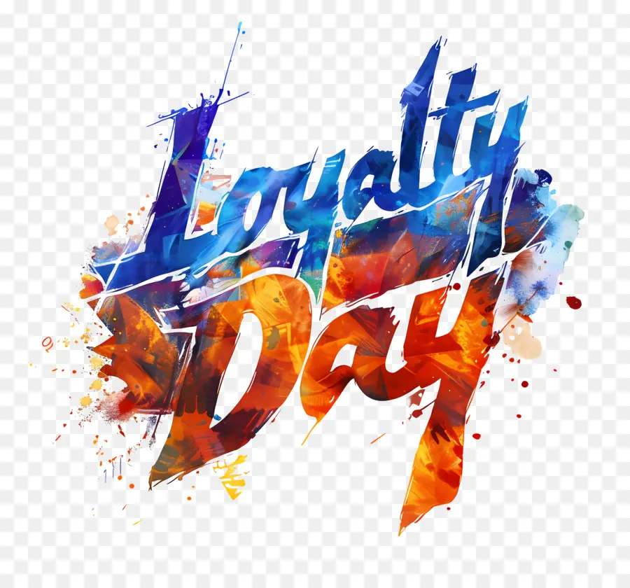 день лояльности，Верный день PNG