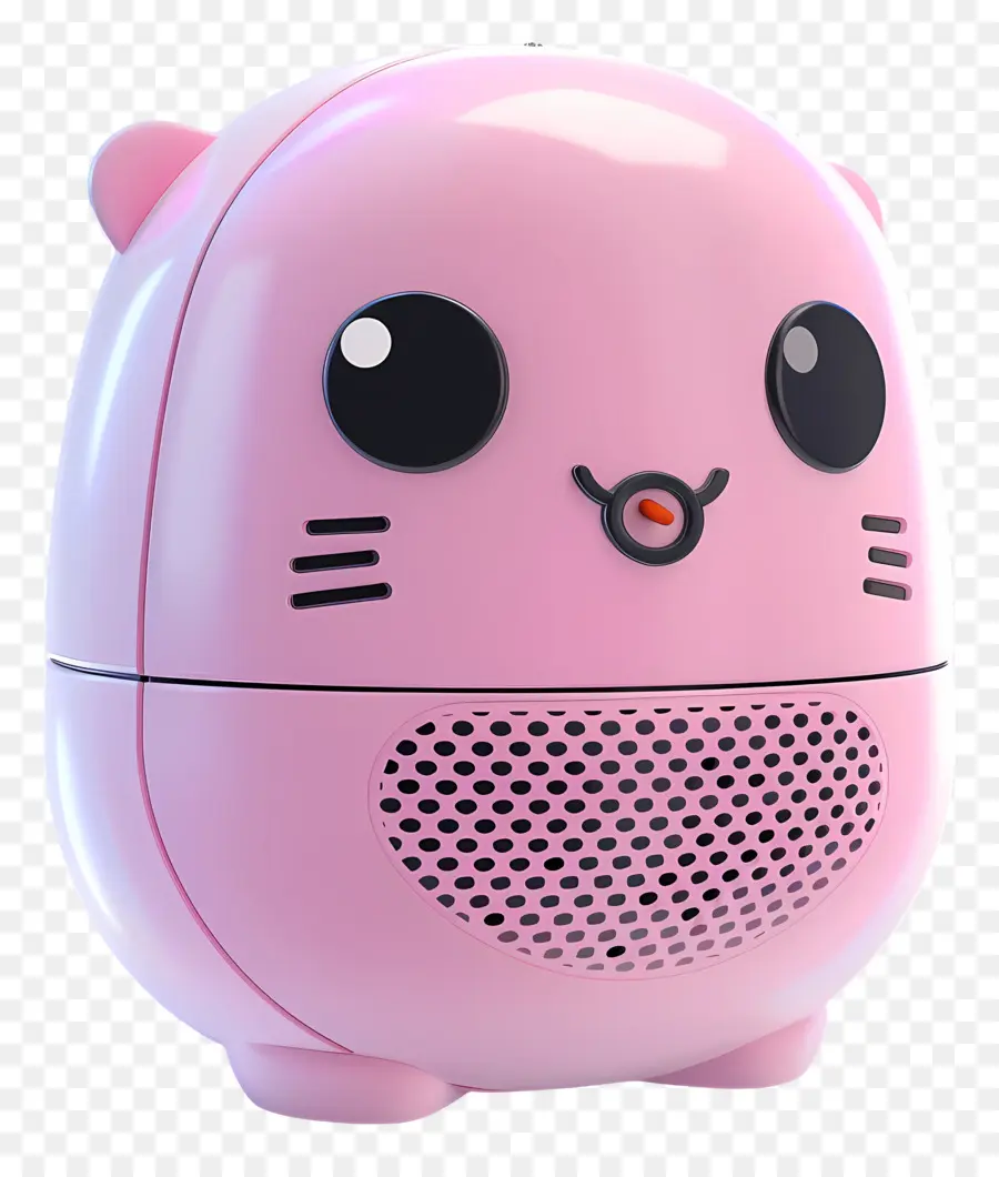 диктор Bluetooth，Игрушка розового кота PNG