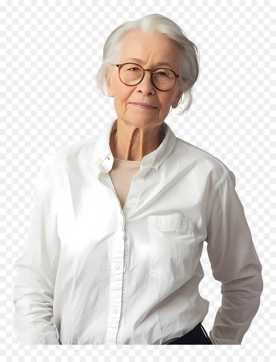 старуха，пожилая женщина PNG