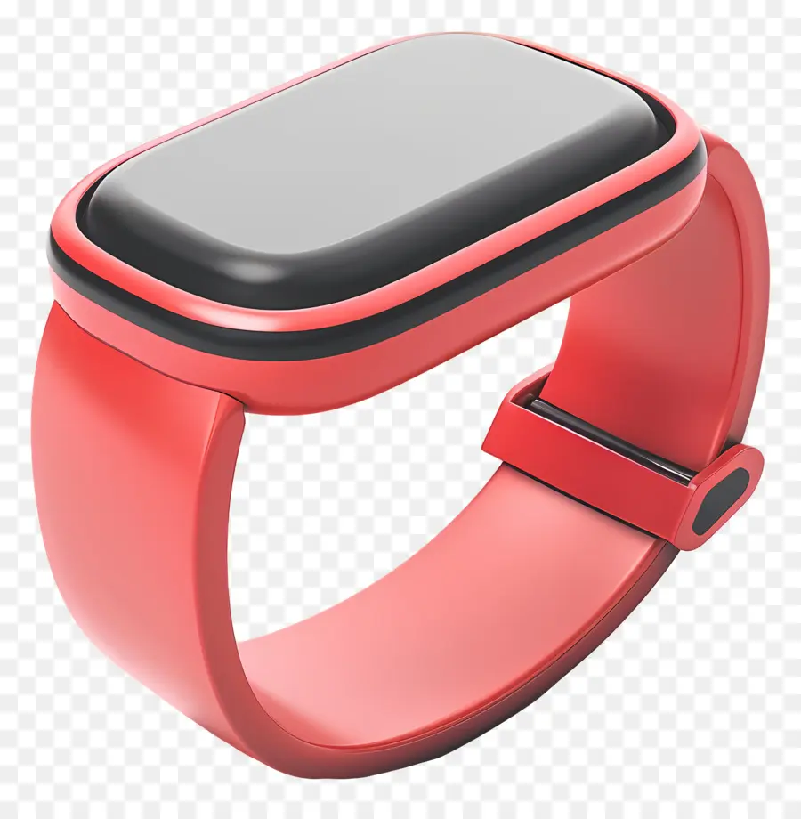 Компания Fitbit，красный браслет PNG