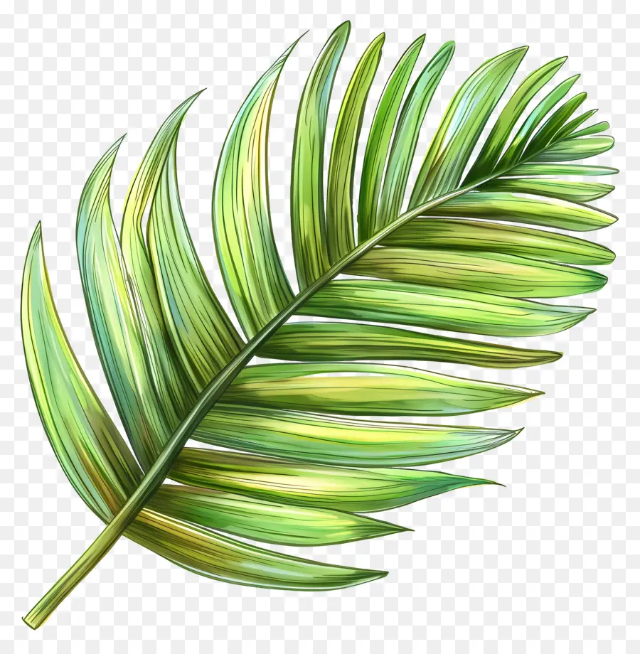 кокосовый лист，пальмовый лист PNG