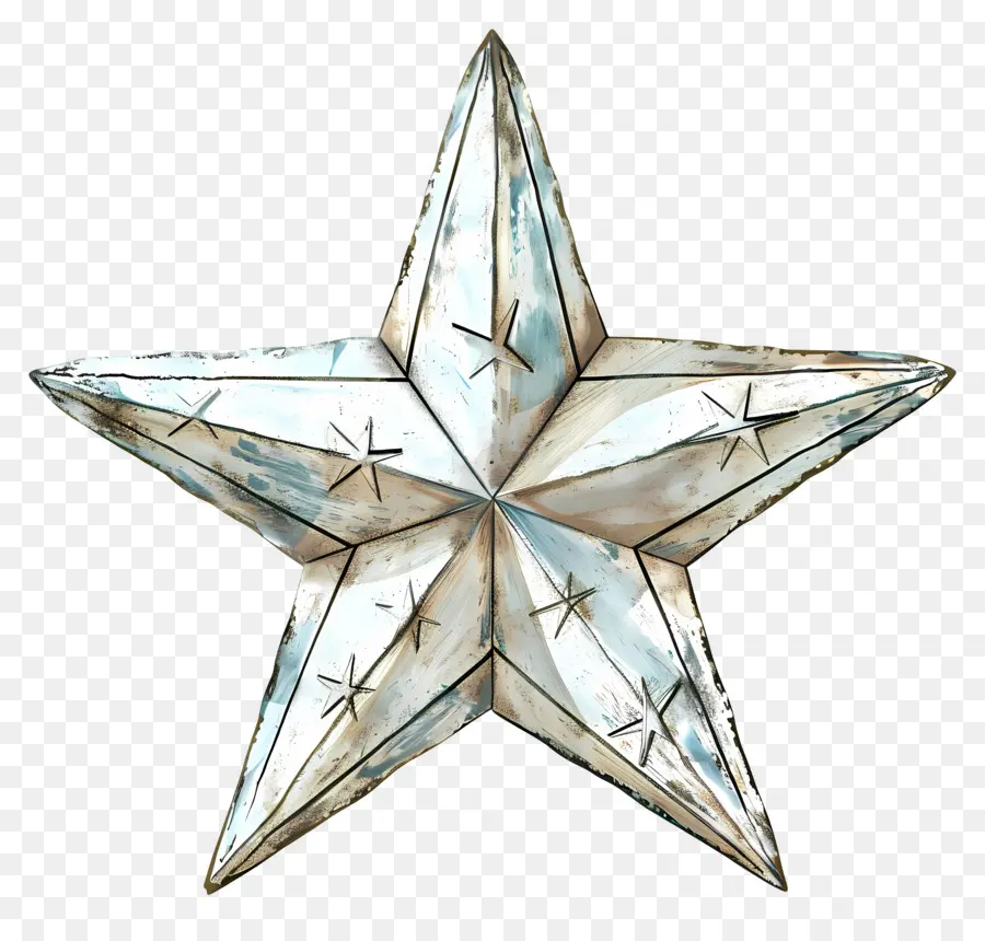 Эстетическая звезда，белая звезда PNG