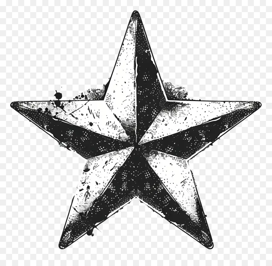Эстетическая звезда，изношенная звезда PNG