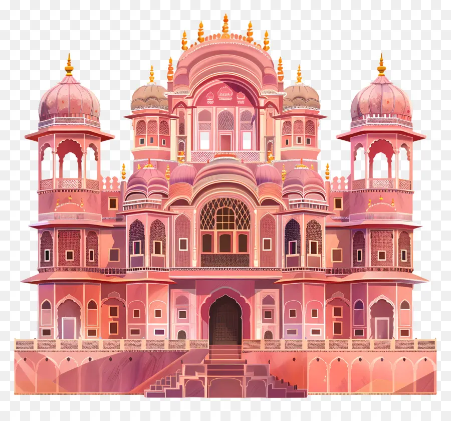 Джайпурский дворец，Историческая архитектура PNG