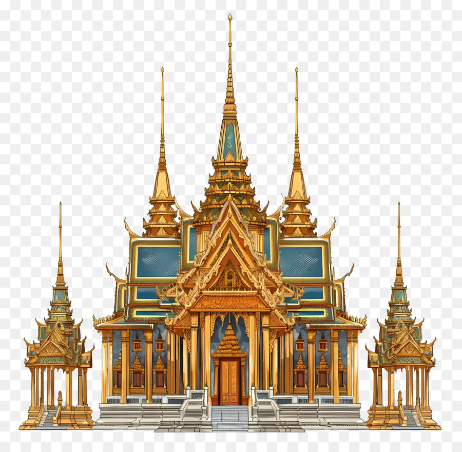Большой Дворец，Великий дворец Бангкок PNG