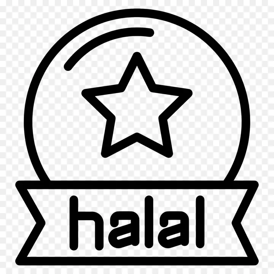 логотип халяль，деловой костюм PNG
