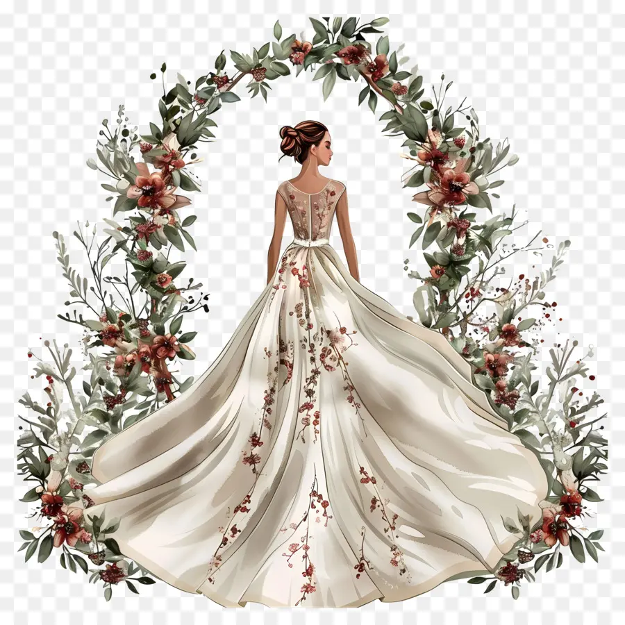 Свадебное платье Aline，свадебное платье PNG