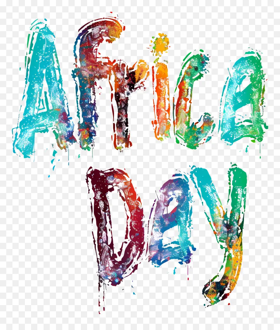 день Африки，живопись PNG