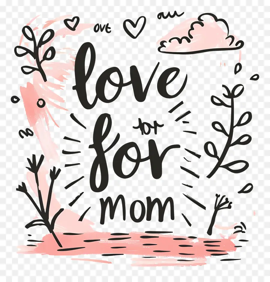 Любовь к маме，материнская любовь PNG
