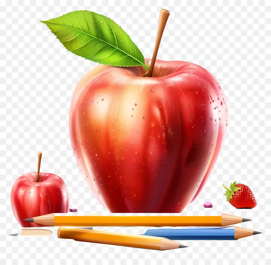День признательности учителя，яблоко PNG