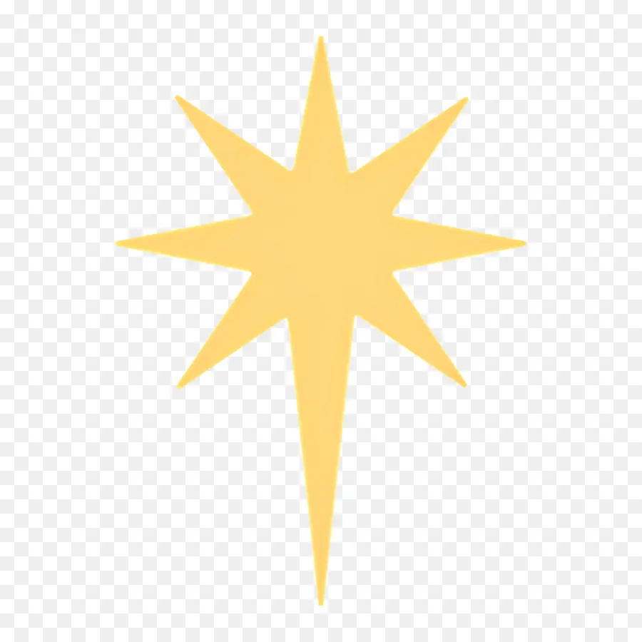 звезда логотип，желтый PNG