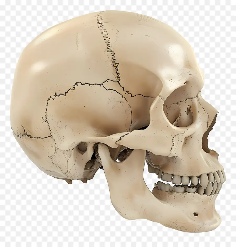 Человеческий вид черепа，Человеческий череп PNG