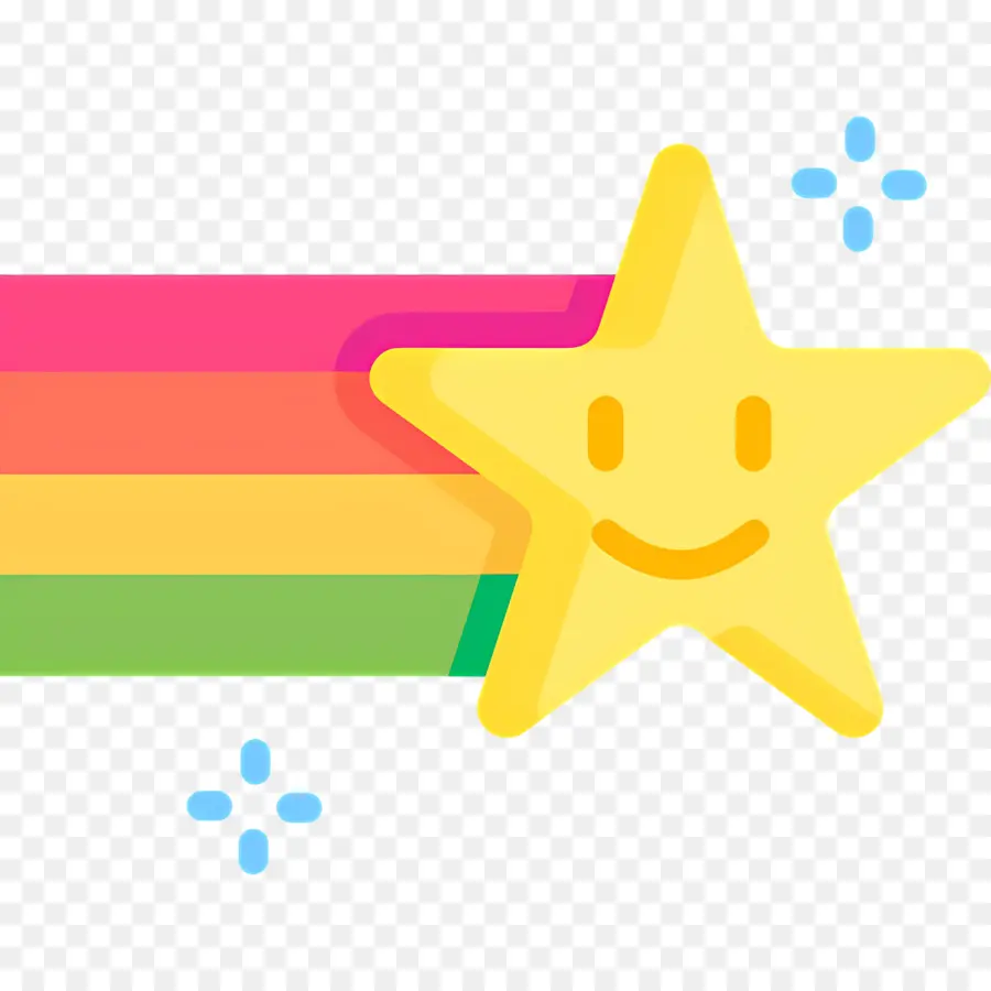 звезда логотип，Радуга PNG