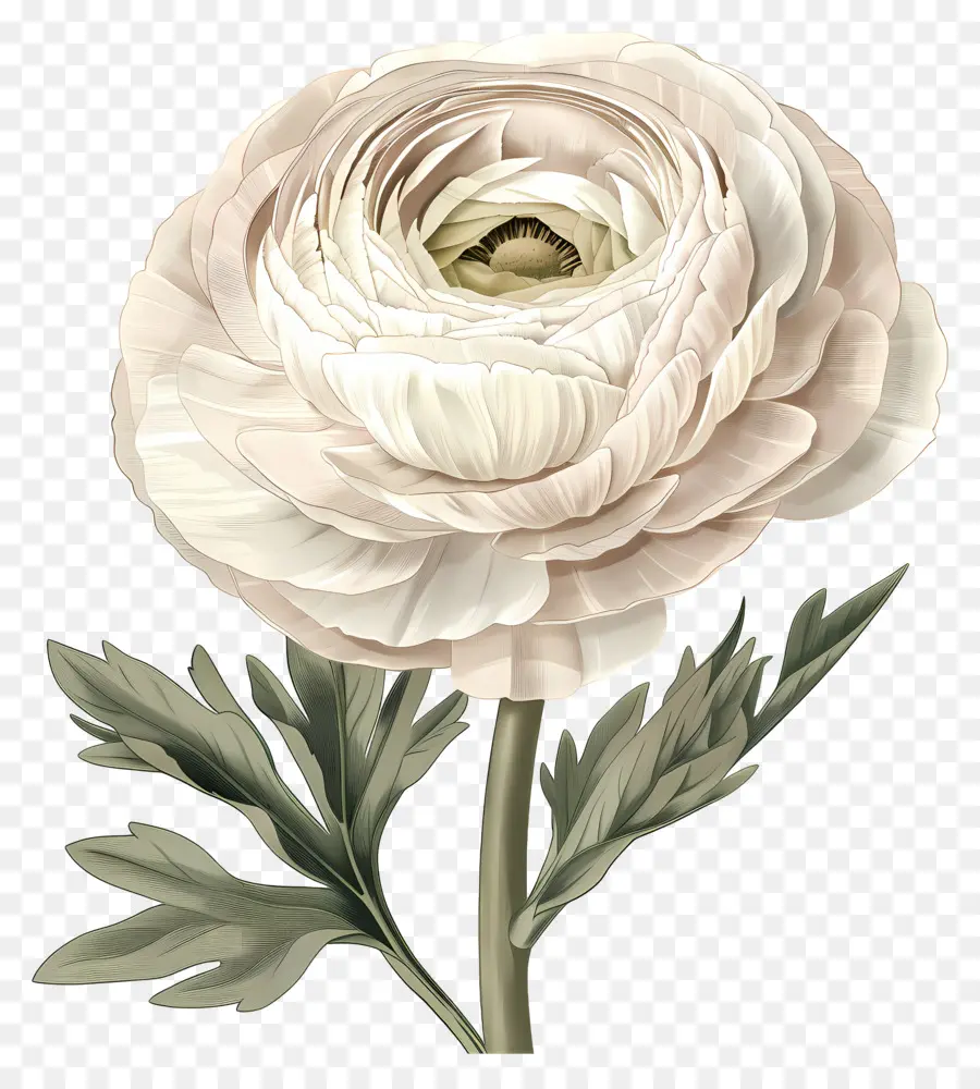 лютик цветок，белый цветок PNG