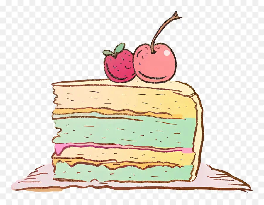 пирог，многослойный торт PNG