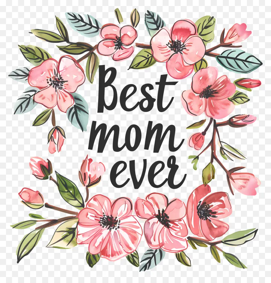лучшая мама на свете，Mothers Day PNG