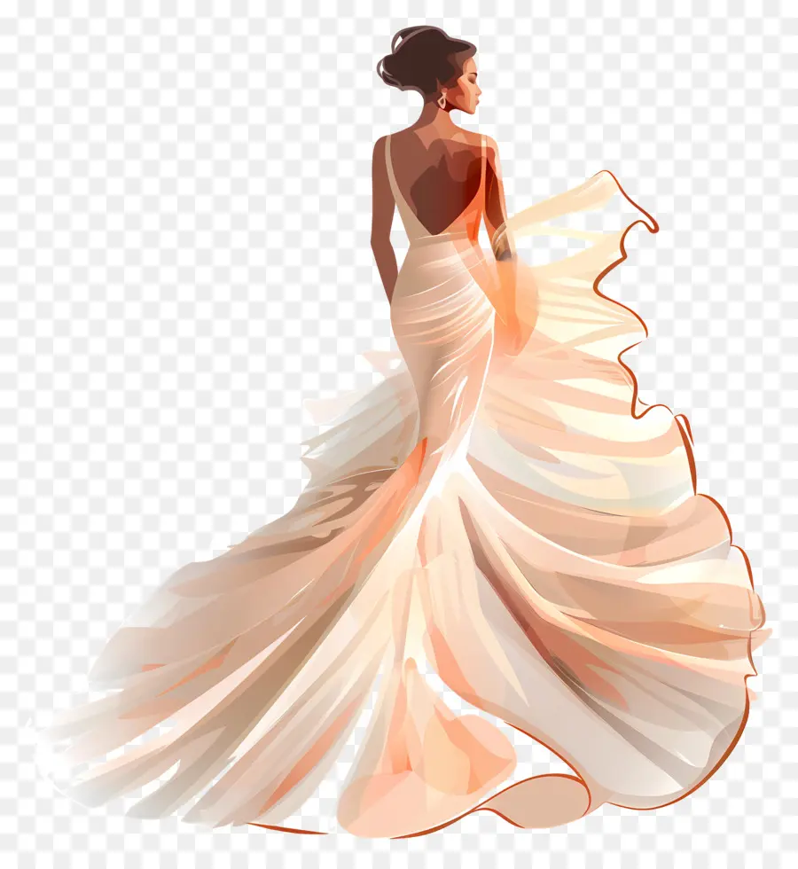 свадебное платье невесты，свадебное платье PNG