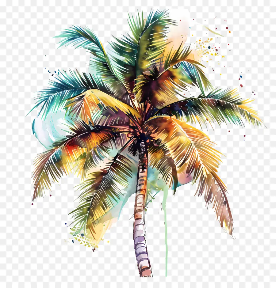 кокосовое дерево，пальму PNG