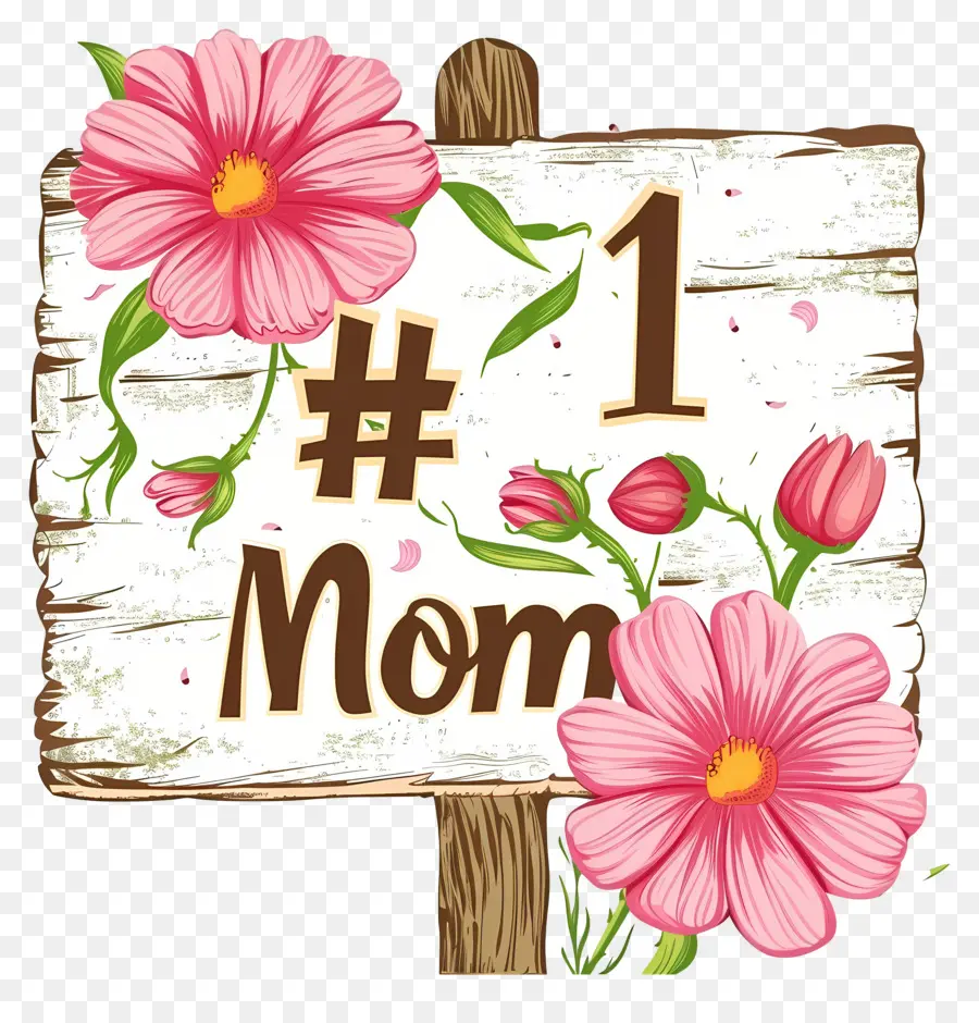 Мама номер один，Mothers Day PNG