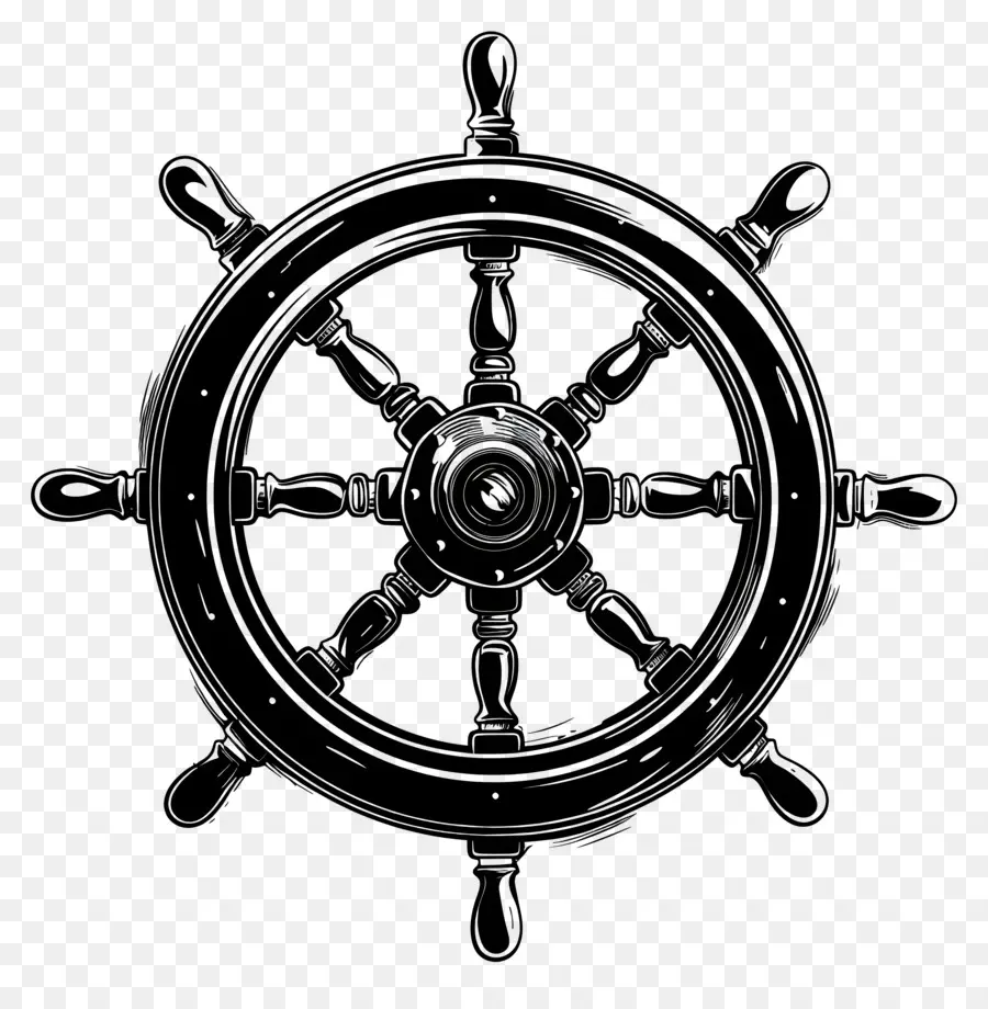 корабль руля，рулевое колесо PNG