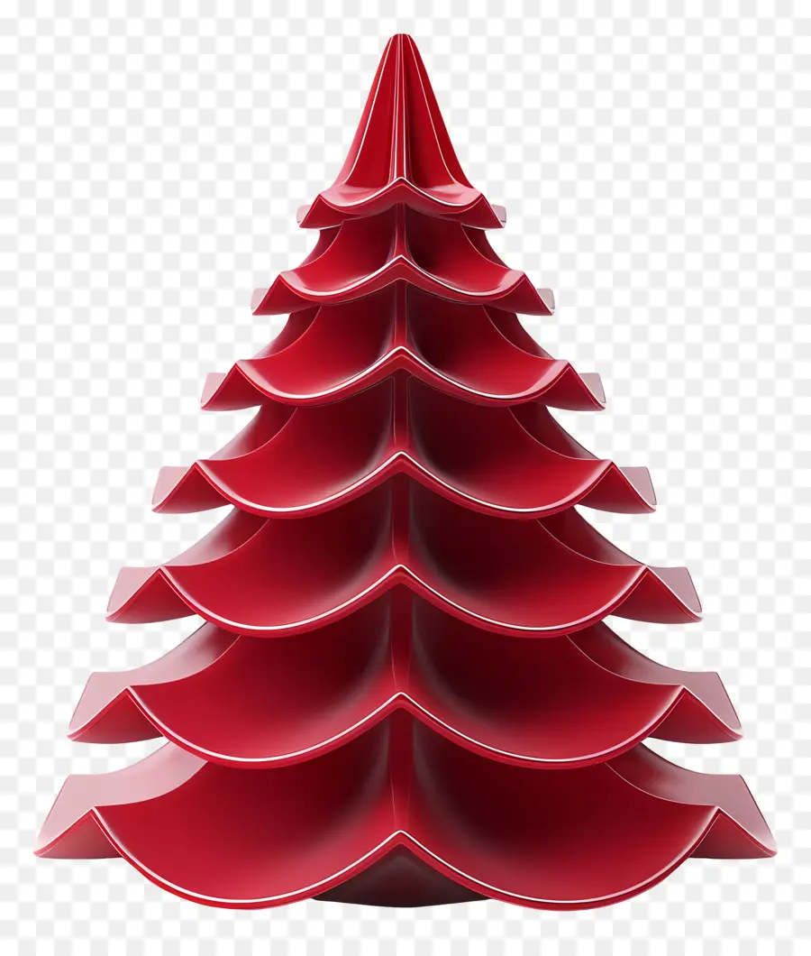 Рождественская елка，красный рождественская елка PNG