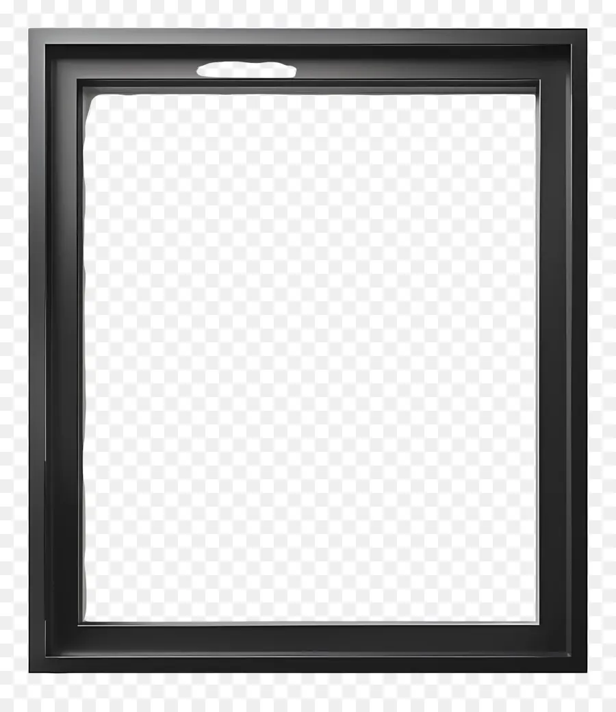 Современная фотокадра，черная рамка PNG