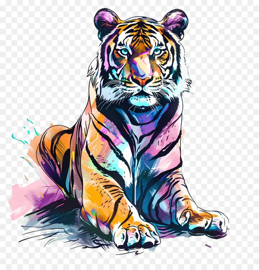 Королевский бенгальский тигр，Тигр PNG