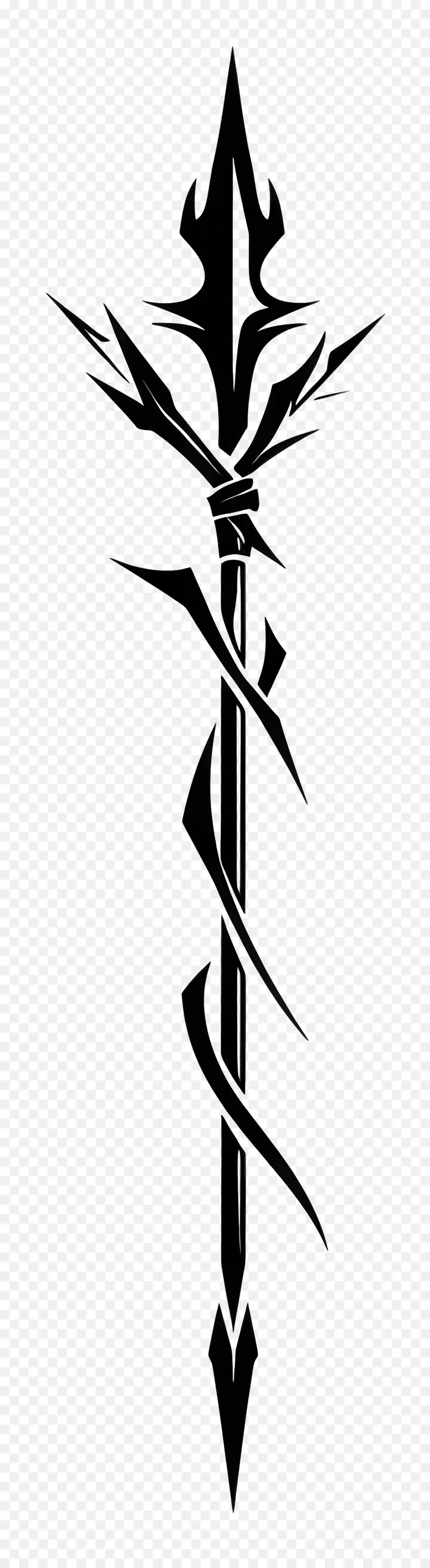 Причудливый символ стрелы，Современный кросс дизайн PNG