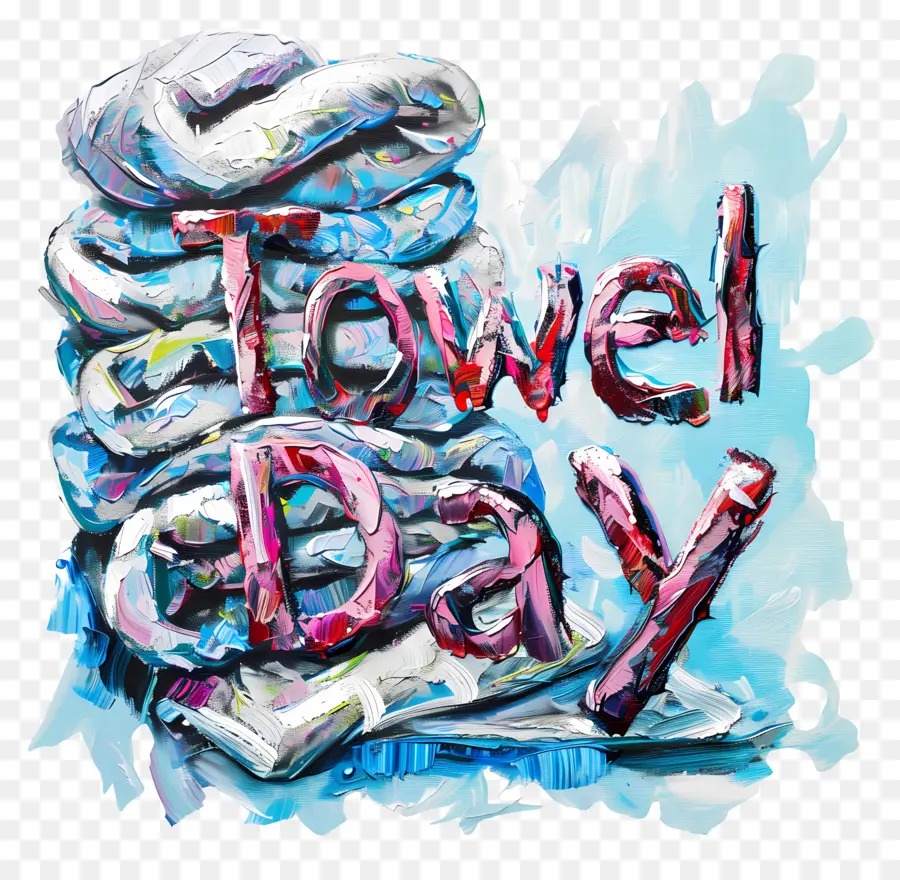 день полотенца，Полотенце PNG