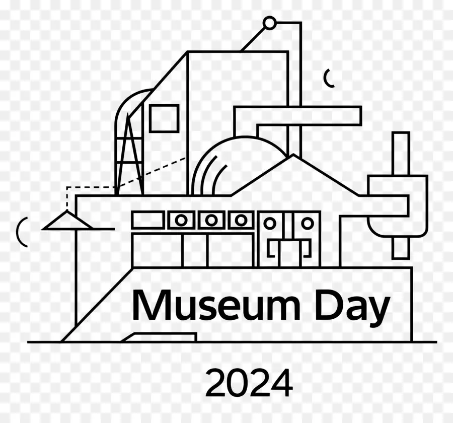 Международный День Музеев，часовая башня PNG