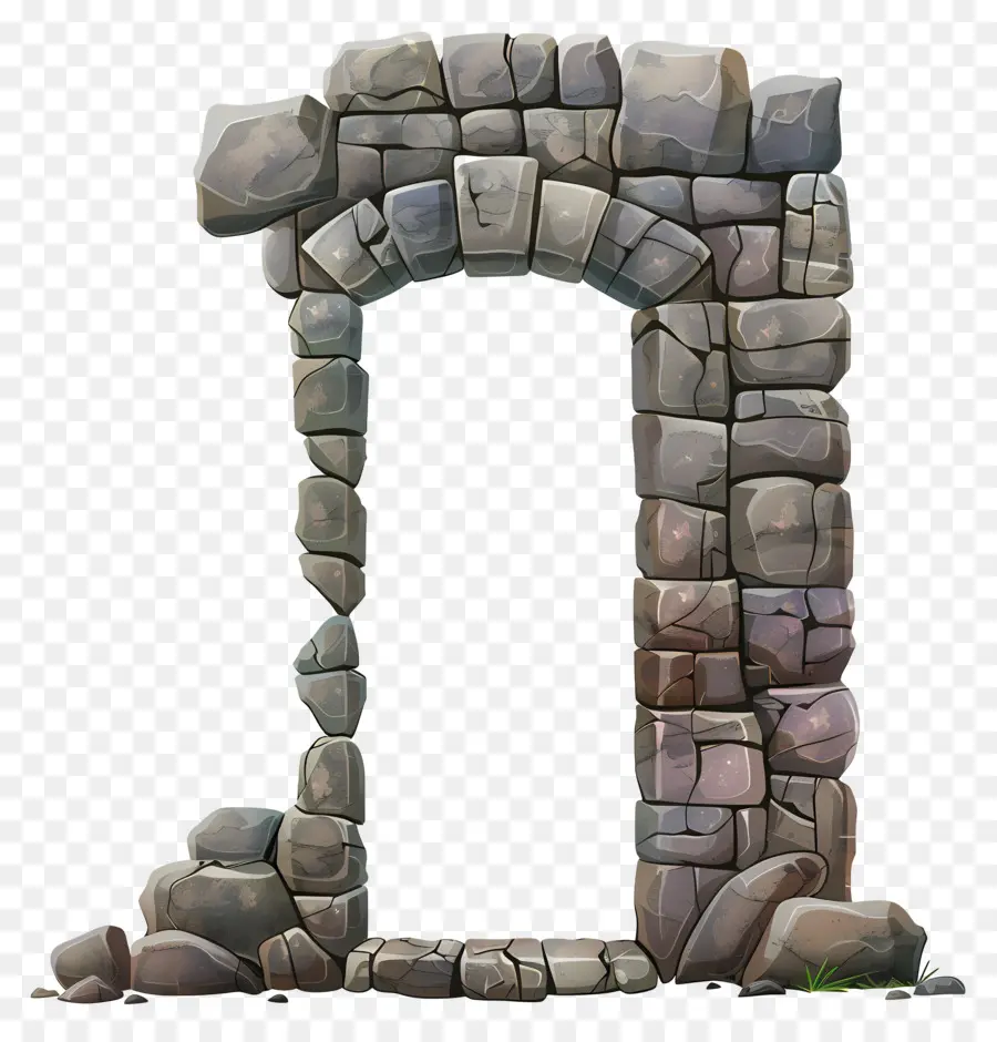 каменная дверная рама，Каменная арка PNG