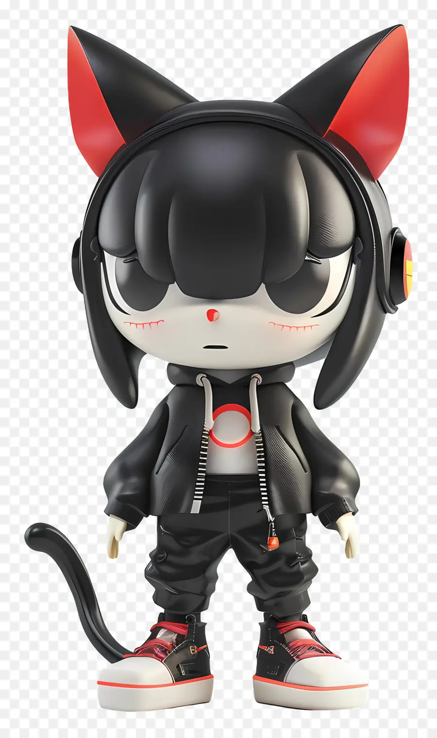 Kuromi，Черный кот PNG