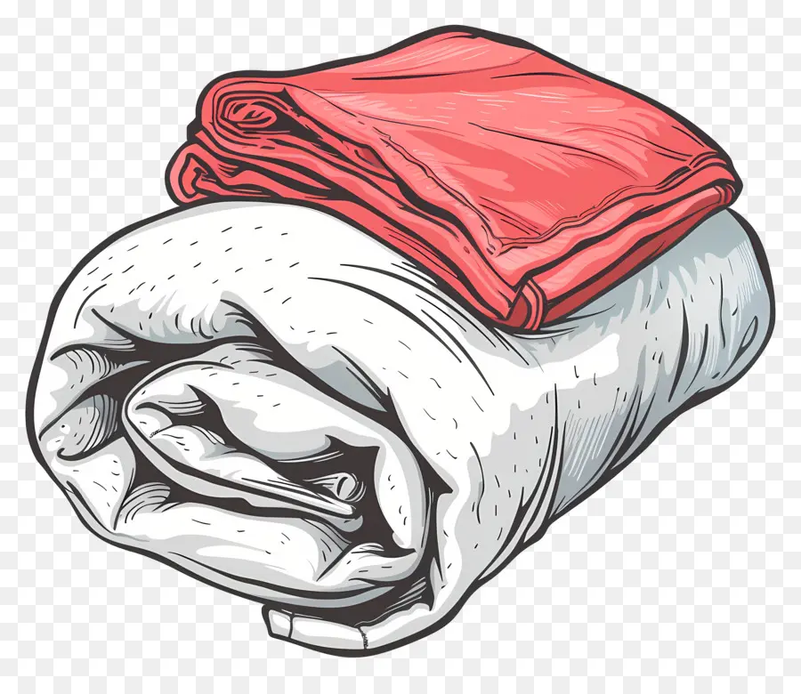 день полотенца，красный полотенце PNG