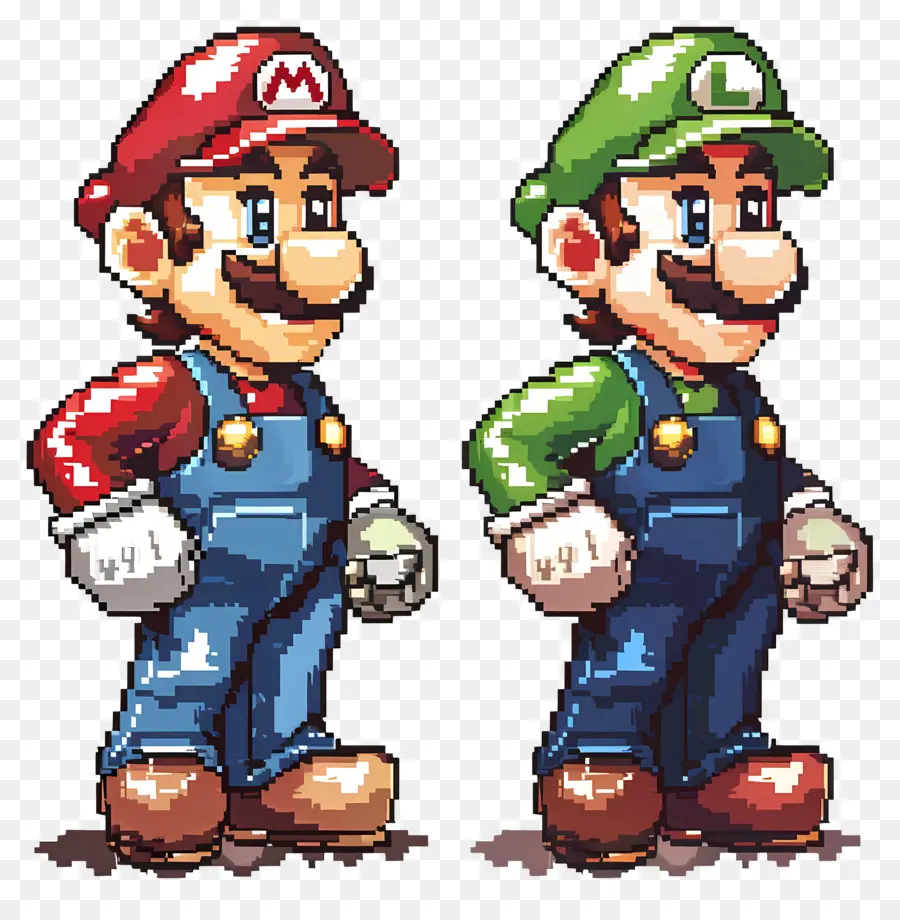 Mario Bros，Марио PNG