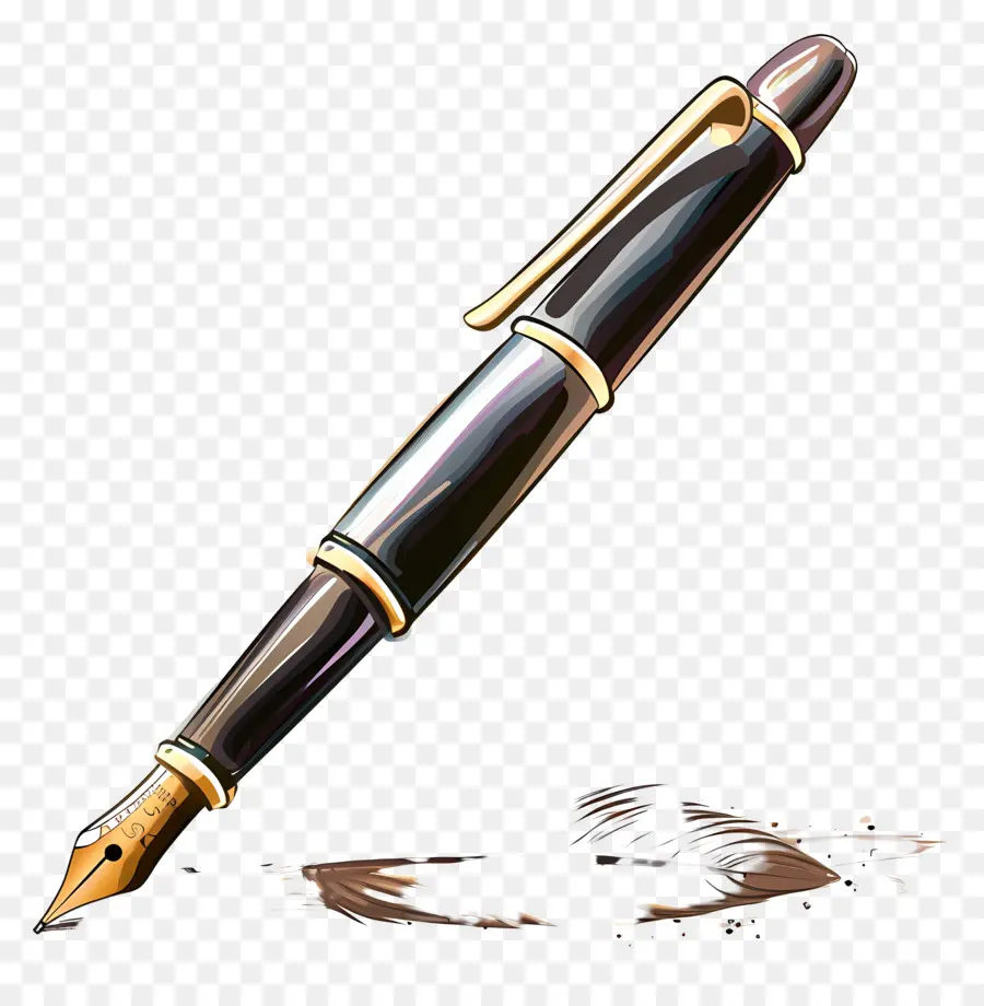 ручка，Перьевая ручка PNG