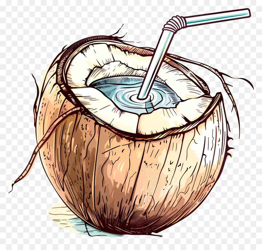 Кокосовая вода，Кокосовое PNG