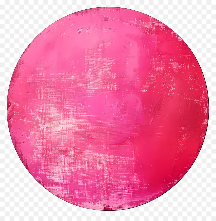 розовый круг，Абстрактное искусство PNG