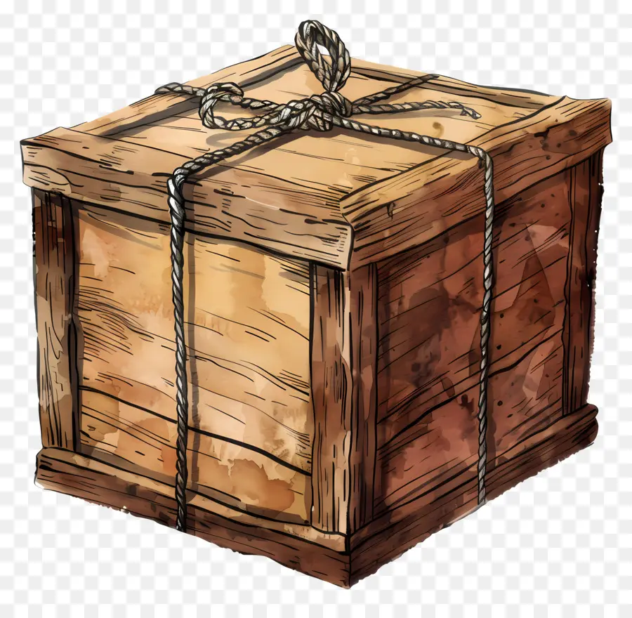 Коробка，деревянная клеть PNG
