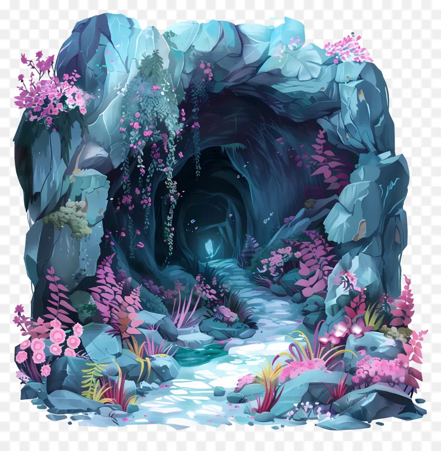 пышная пещера，Пещера PNG