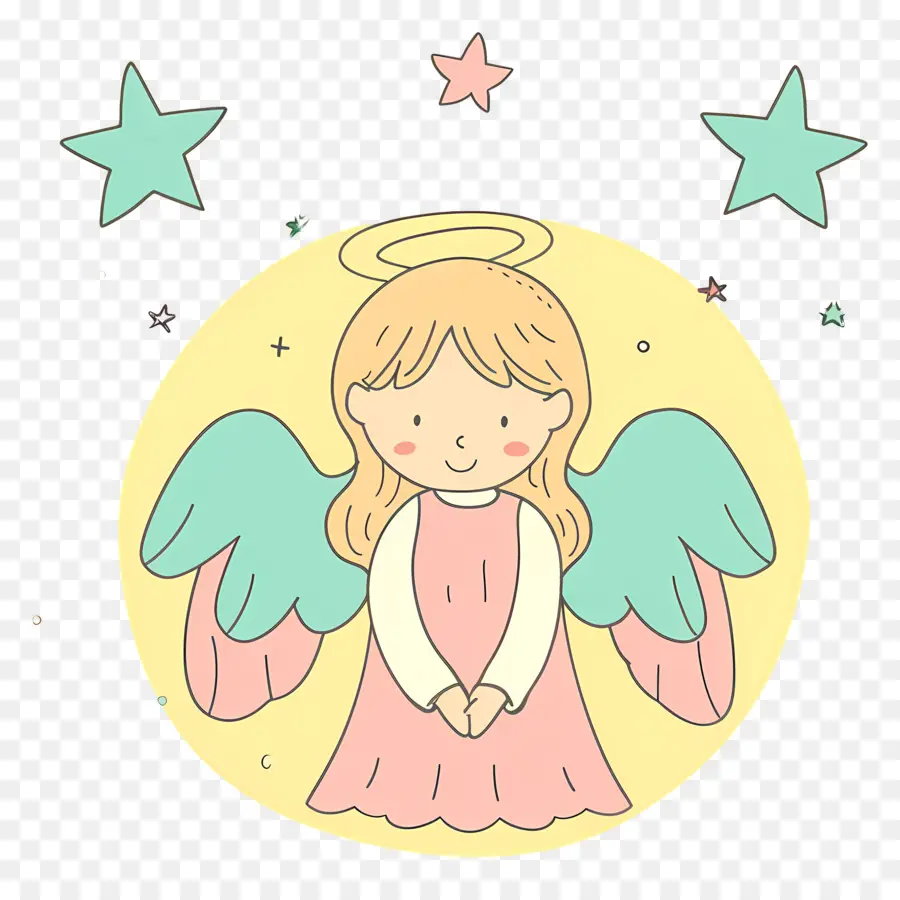 ангел，мультфильм ангел PNG