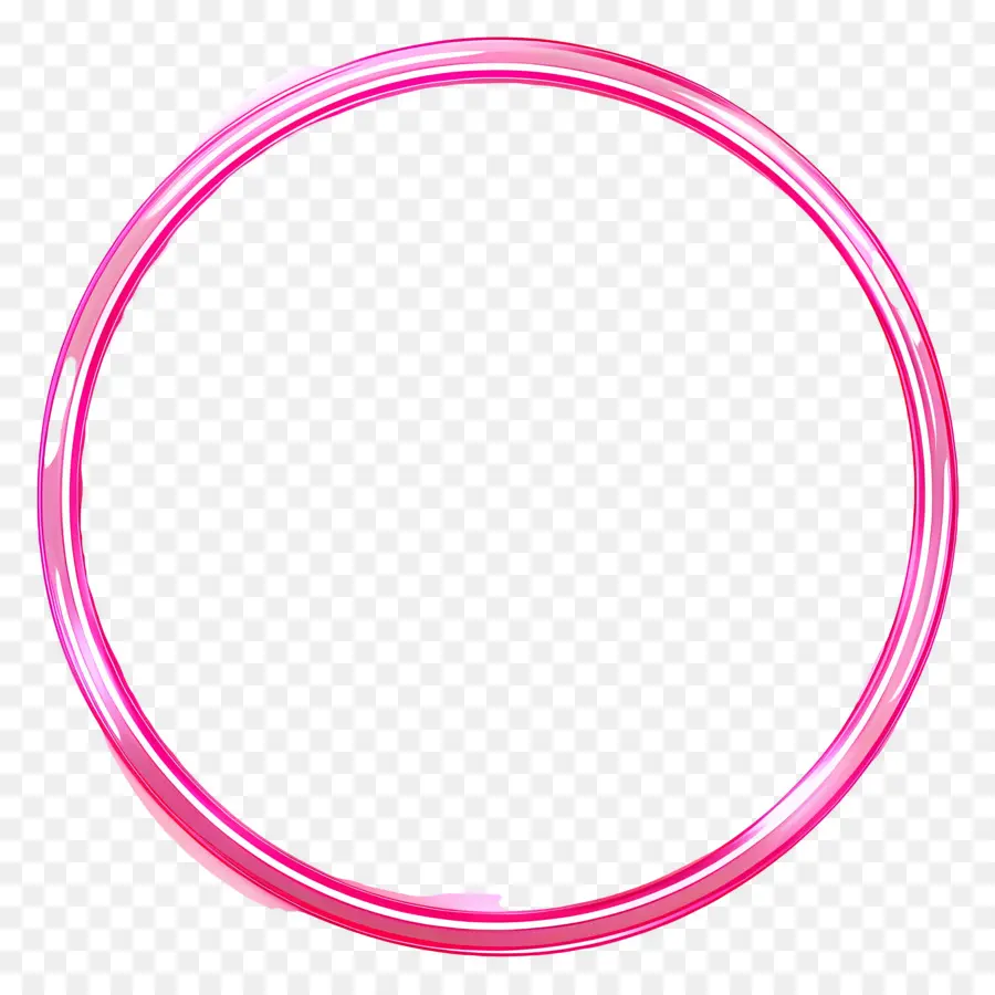 розовый круг，Розовое кольцо PNG