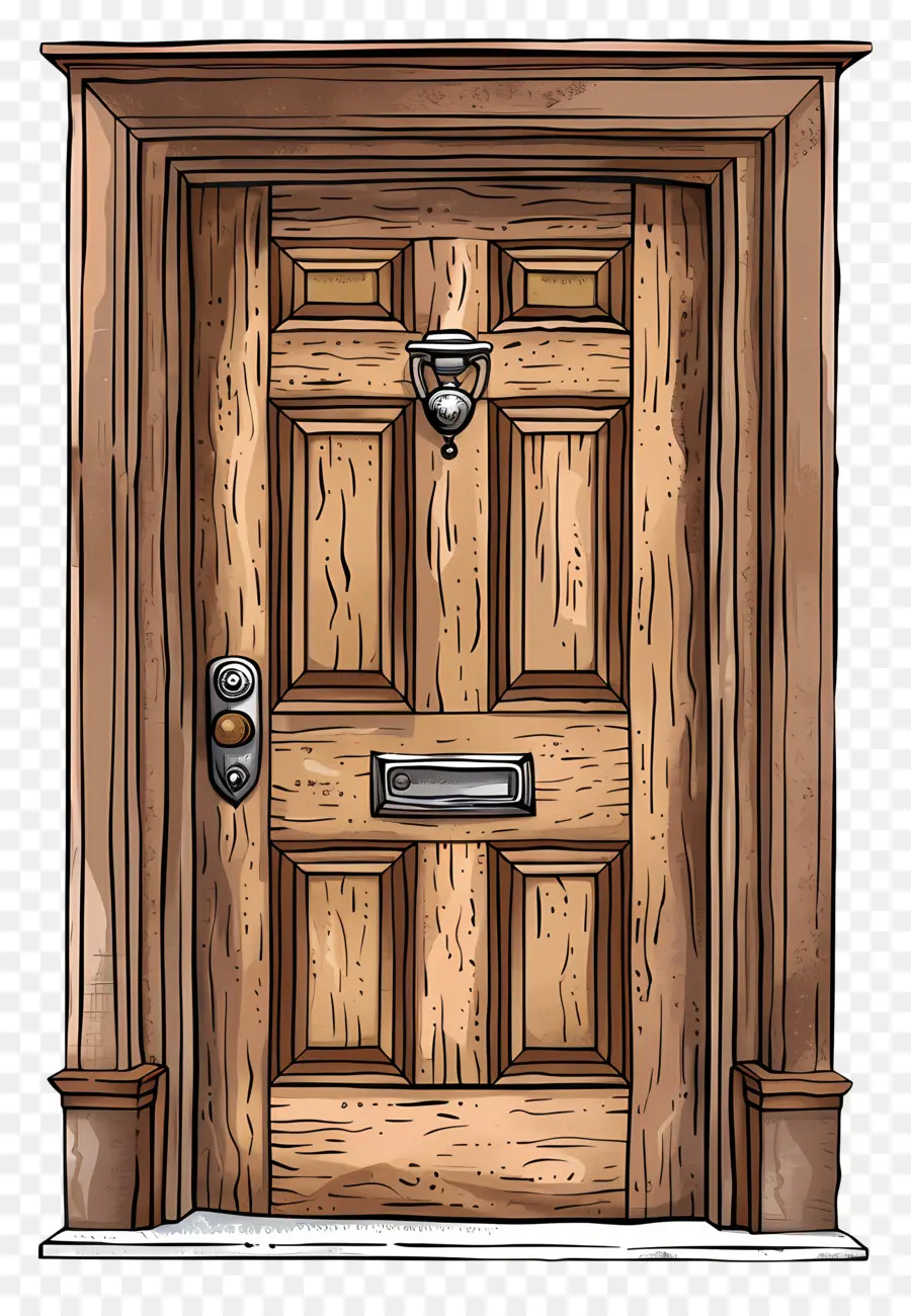 Дверь，мультфильм дверь PNG